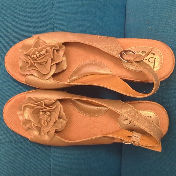 b.o.c Born Concept/cork heel wedges size 7 - Picture 3 of 8